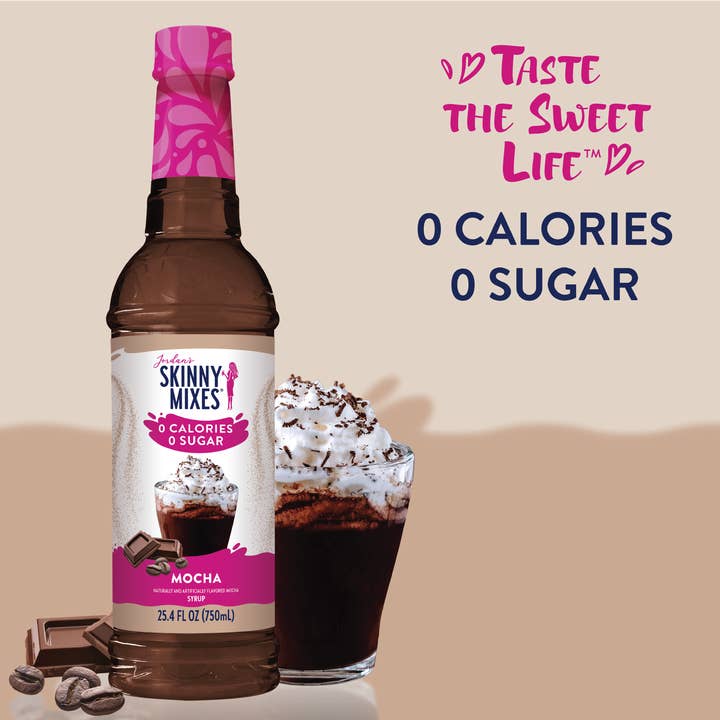 Jordan's Skinny Mixes - Wholesale Flavored Syrup - Sugar Free Mocha Syrup