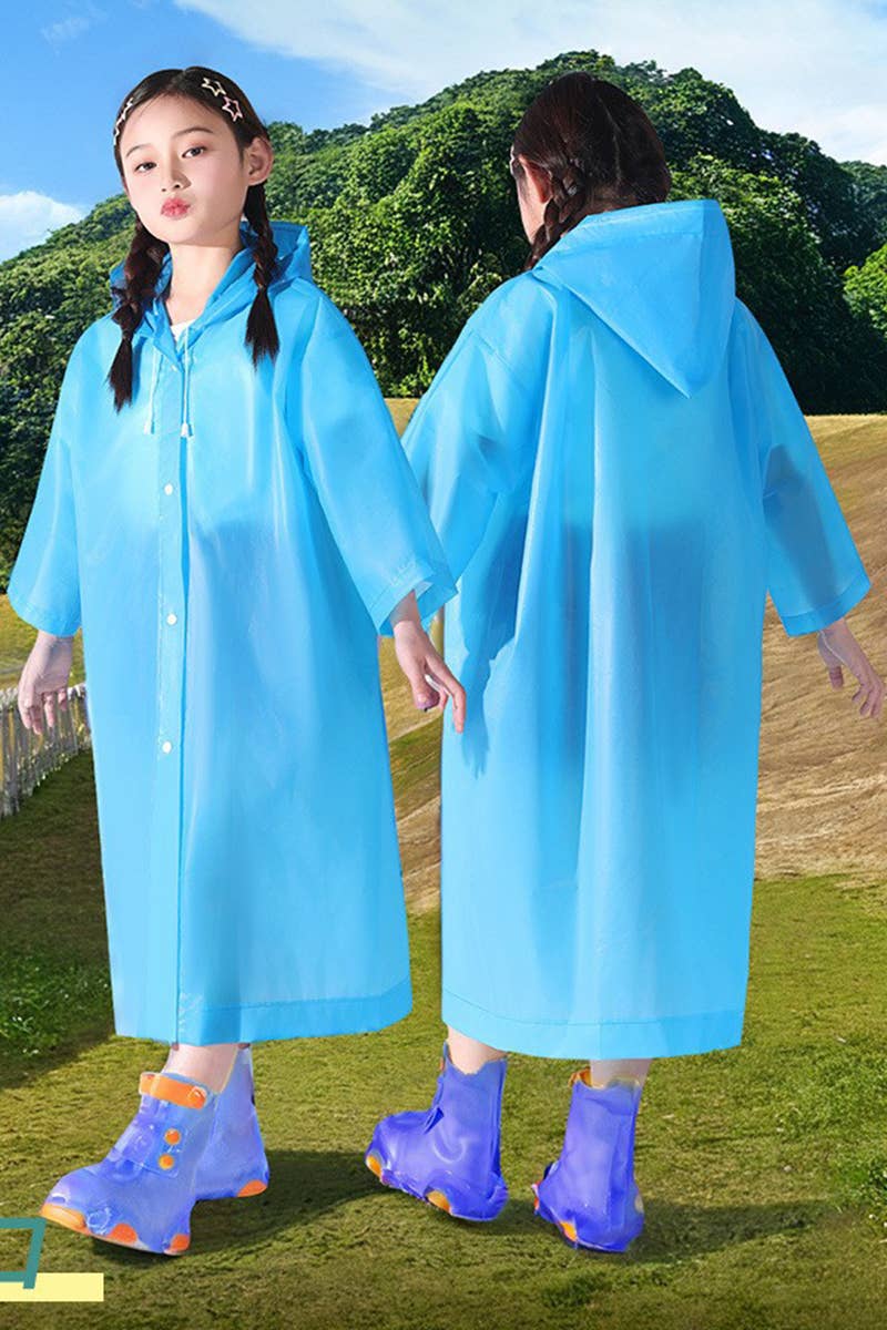 NINEXIS - Wholesale Raincoat - Kids - CWMM8548_OUTDOOR FULL BODY RAINPROOF CHILDREN'S RAINCOAT3