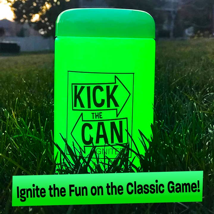 GetMovin' Sports – jogos para o ar livre por atacado – O Jogo Original Kick The Can Ignited com Brilho no Escuro