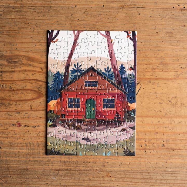 Trevell – wholesale Puzzle – Adult – Mini Cabin Puzzle - Trevell - 99 pieces1