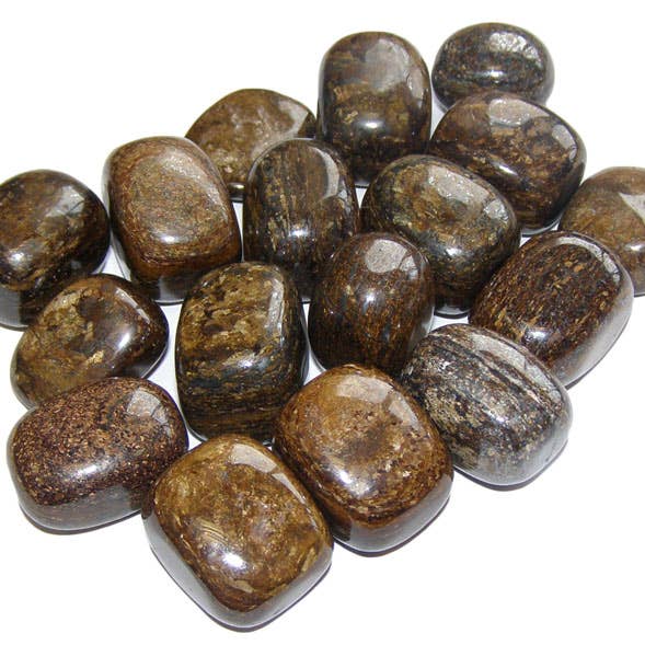 Bronzite Tumblestones (Weight) for wholesale by Crystal Magick Wholesale Ltd