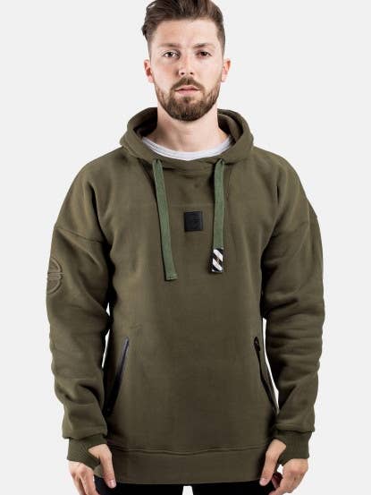 Blackskies - Wholesale Hoodie - Men's - Evos Multifunctional Hoodie Green