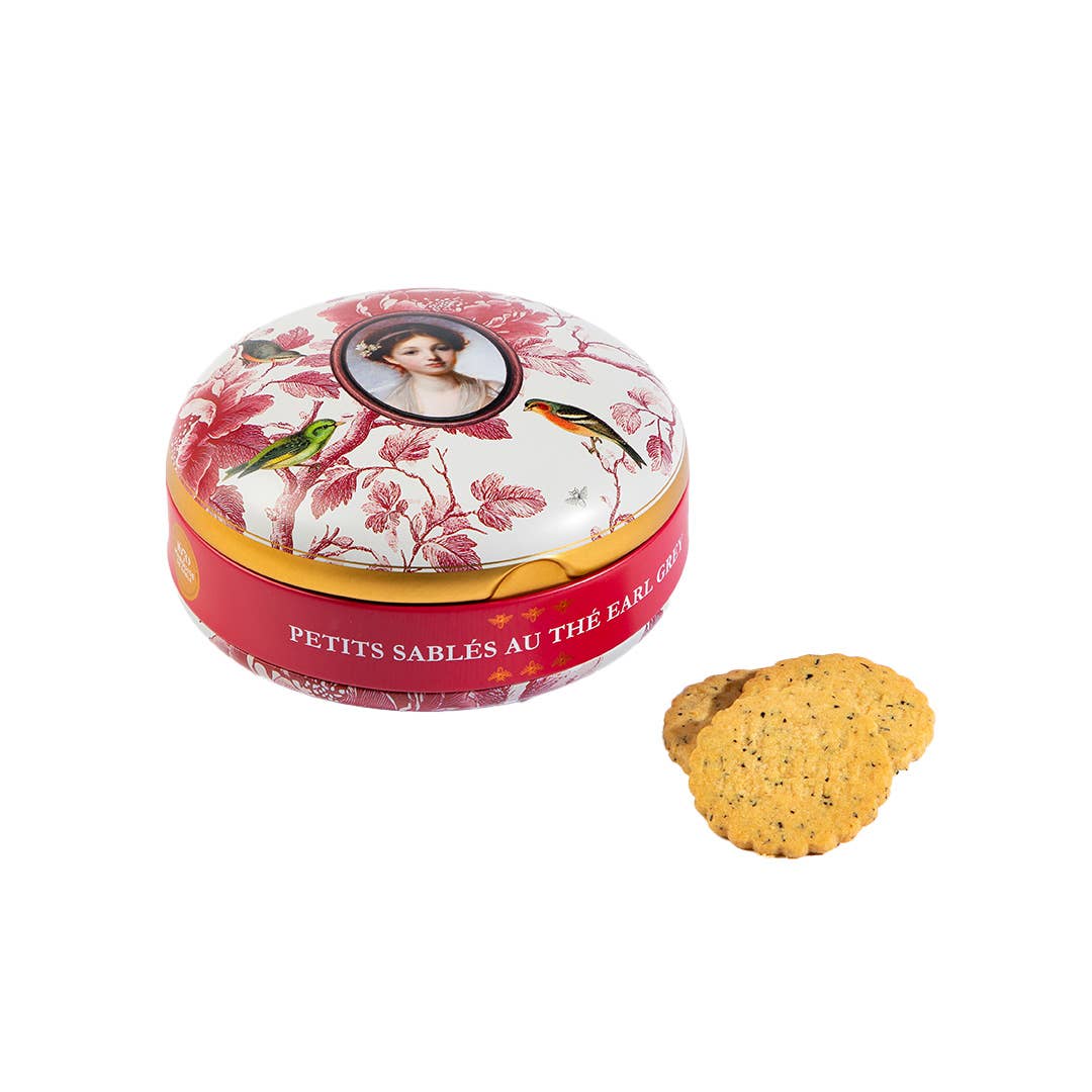 LA SABLESIENNE - Venta al por mayor Galletas - Galletas de mantequilla "Oisellerie" 175g San Valentín.