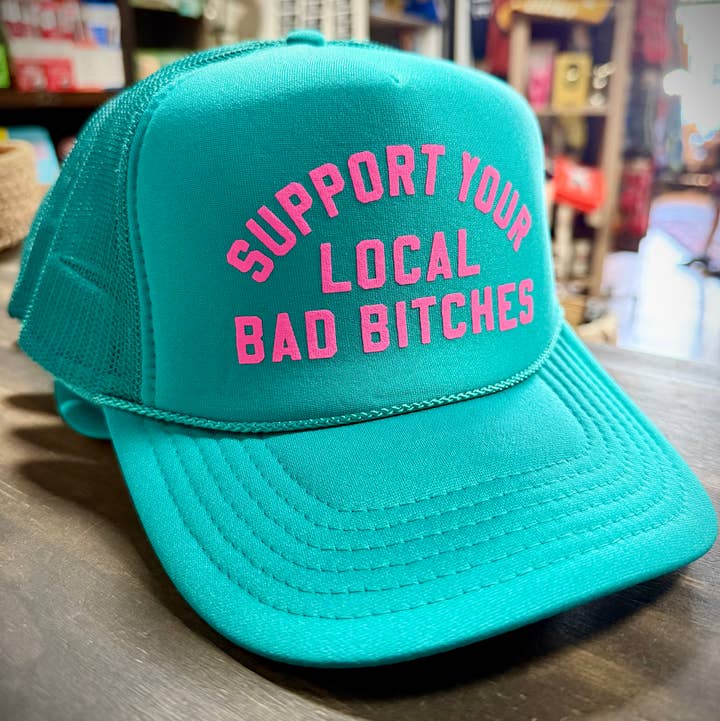 Bad B*tches Trucker Hat for wholesale by Le Monkey House