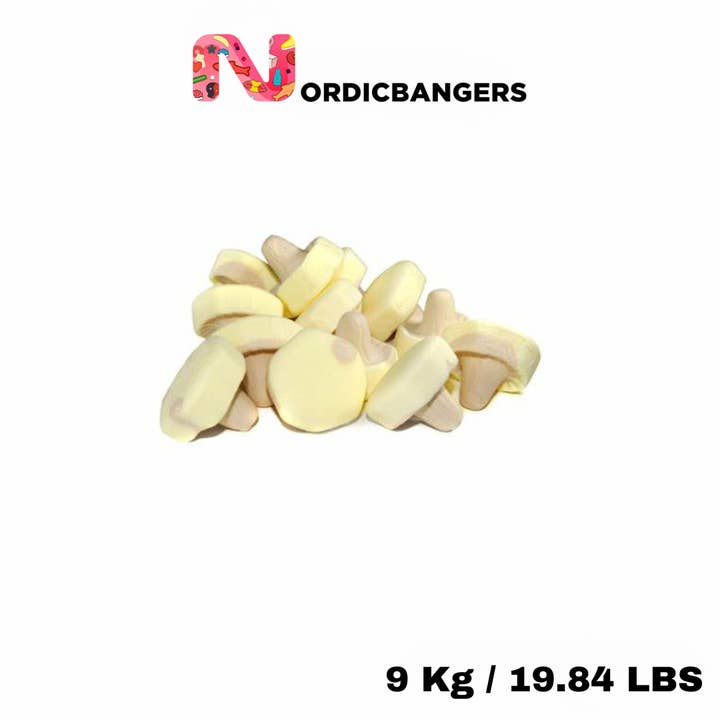 Nordicbangers - Swedish Candy Supply - Wholesale Boiled sweets - Swedish Candy - FOAM BANANA CARAMEL2