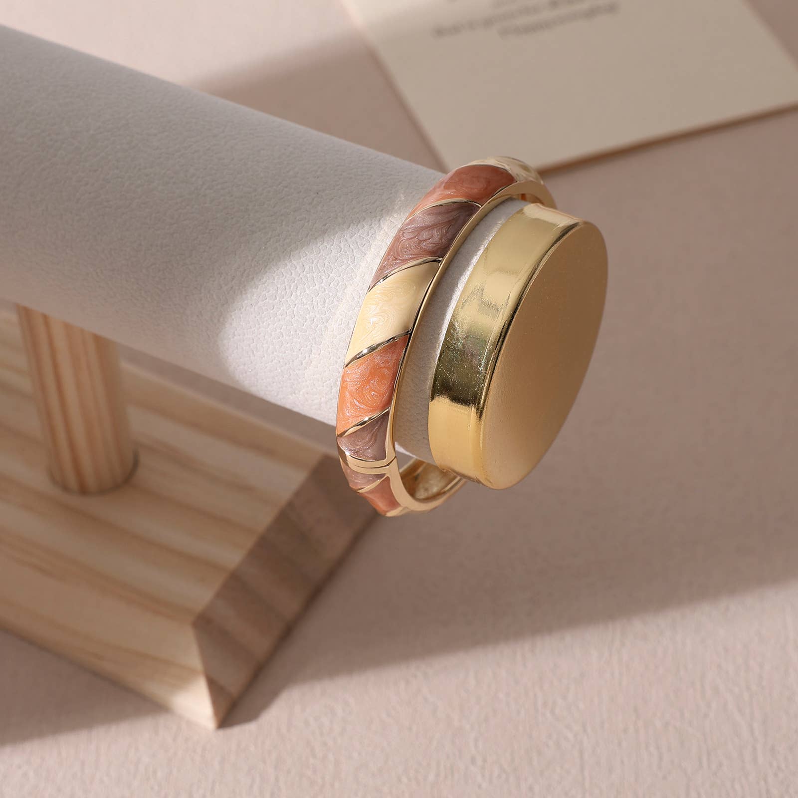 KALISTA - Vendita all'ingrosso Bracciale a polsino - Bracciale smaltato Torsa Reed1