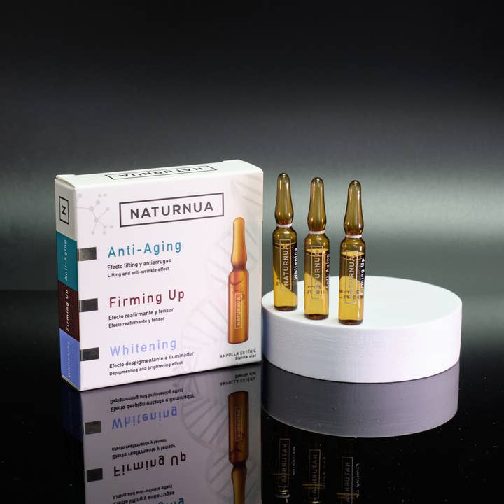 ESPIRIT DE NATURA, S.L. – wholesale Ansiktsserum/-koncentrat – STERILA AMPULLER FÖRPACKNING - 2 ml. ANTIAGERING+UPPSTRAMANDE+BLEKNING