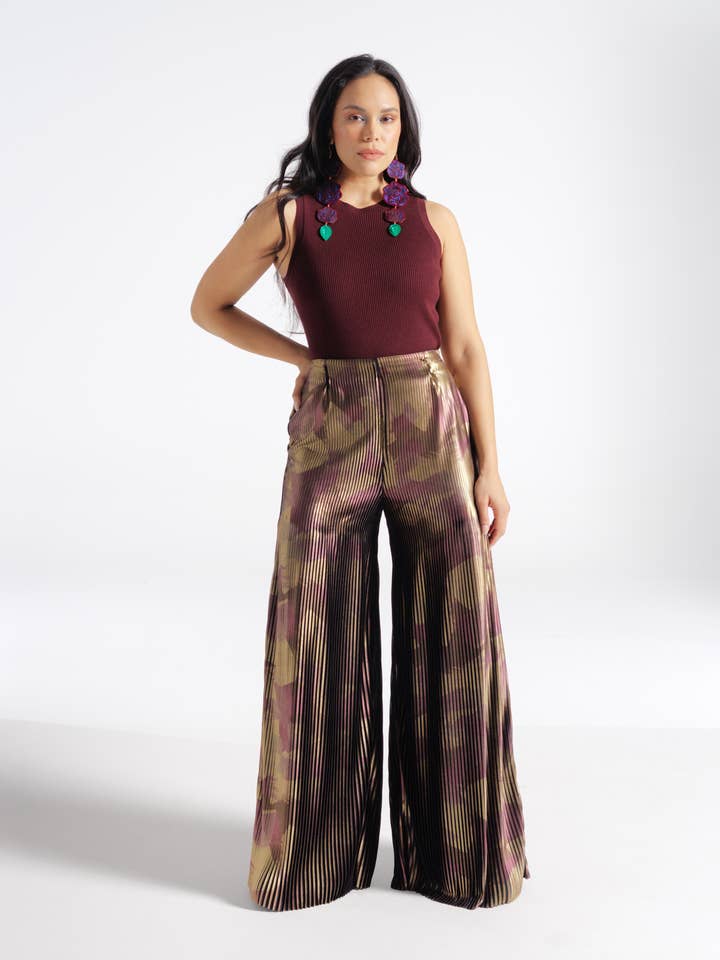 BUOYANT Wide Leg Pants for wholesale by Lesley Hampton