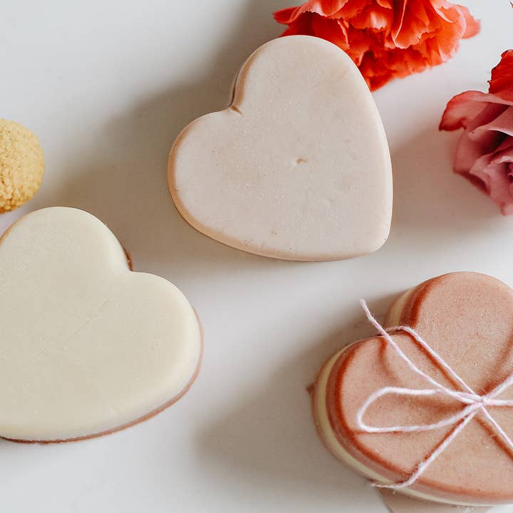SOAK Bath Co - Wholesale Bar Soap - Sweetheart Soap Bar – A Gift from the Heart - Canadian Handmade1