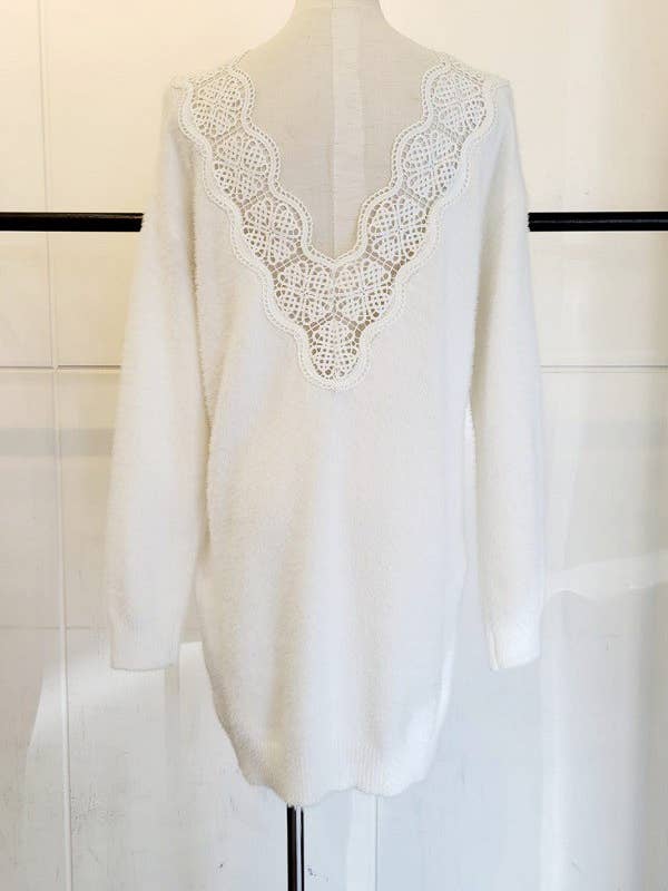 Robe pull sexy à dos pour la vente par Selfie Couture by Trendology