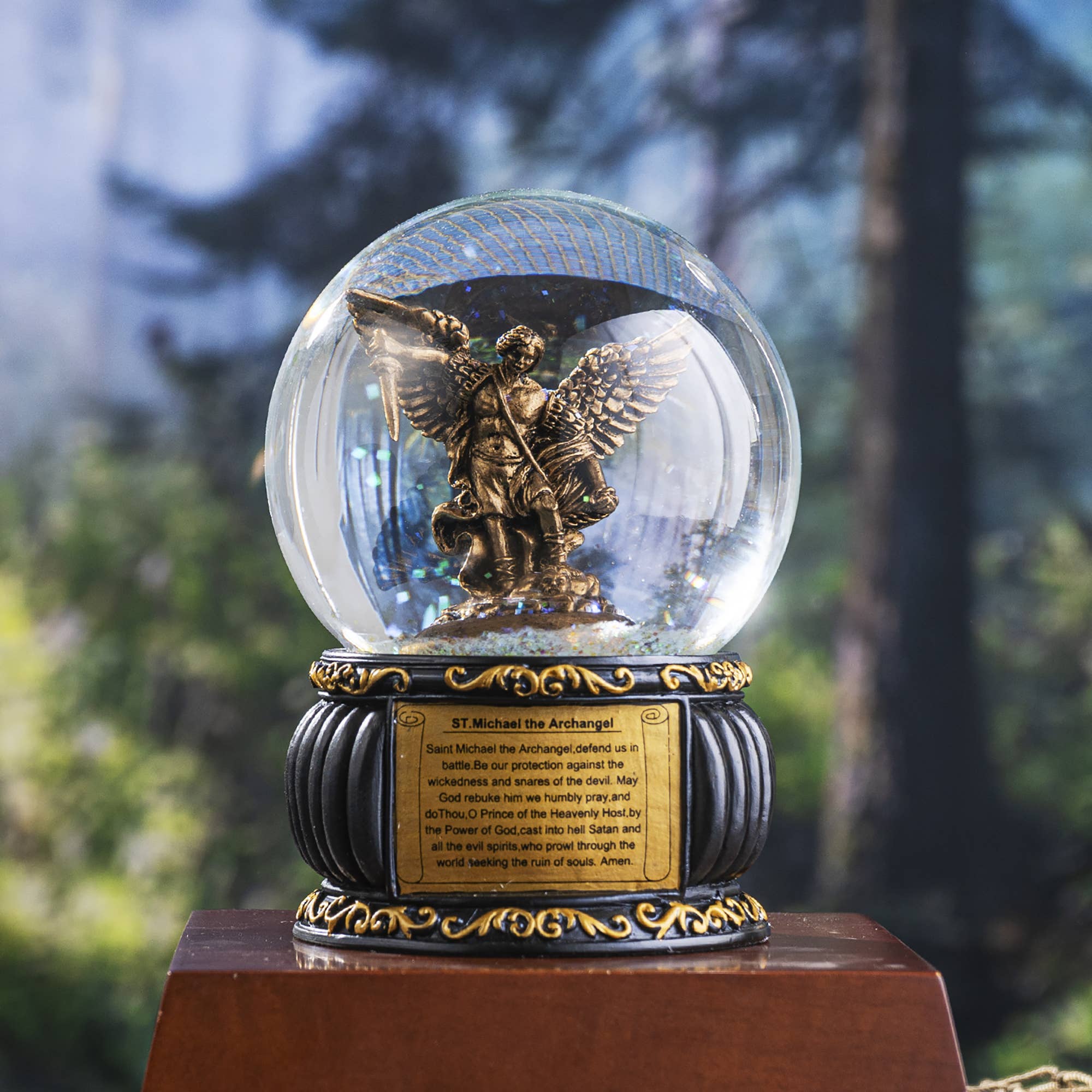 Pacific Trading – Engroshandel Skrivebordskugle – Sankt Michael Vandkugle 100 mm5