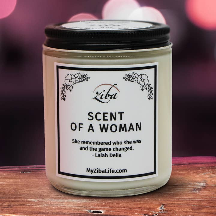 Scent of a Woman - Premium Soy Wax Candle for wholesale by Ziba Candles