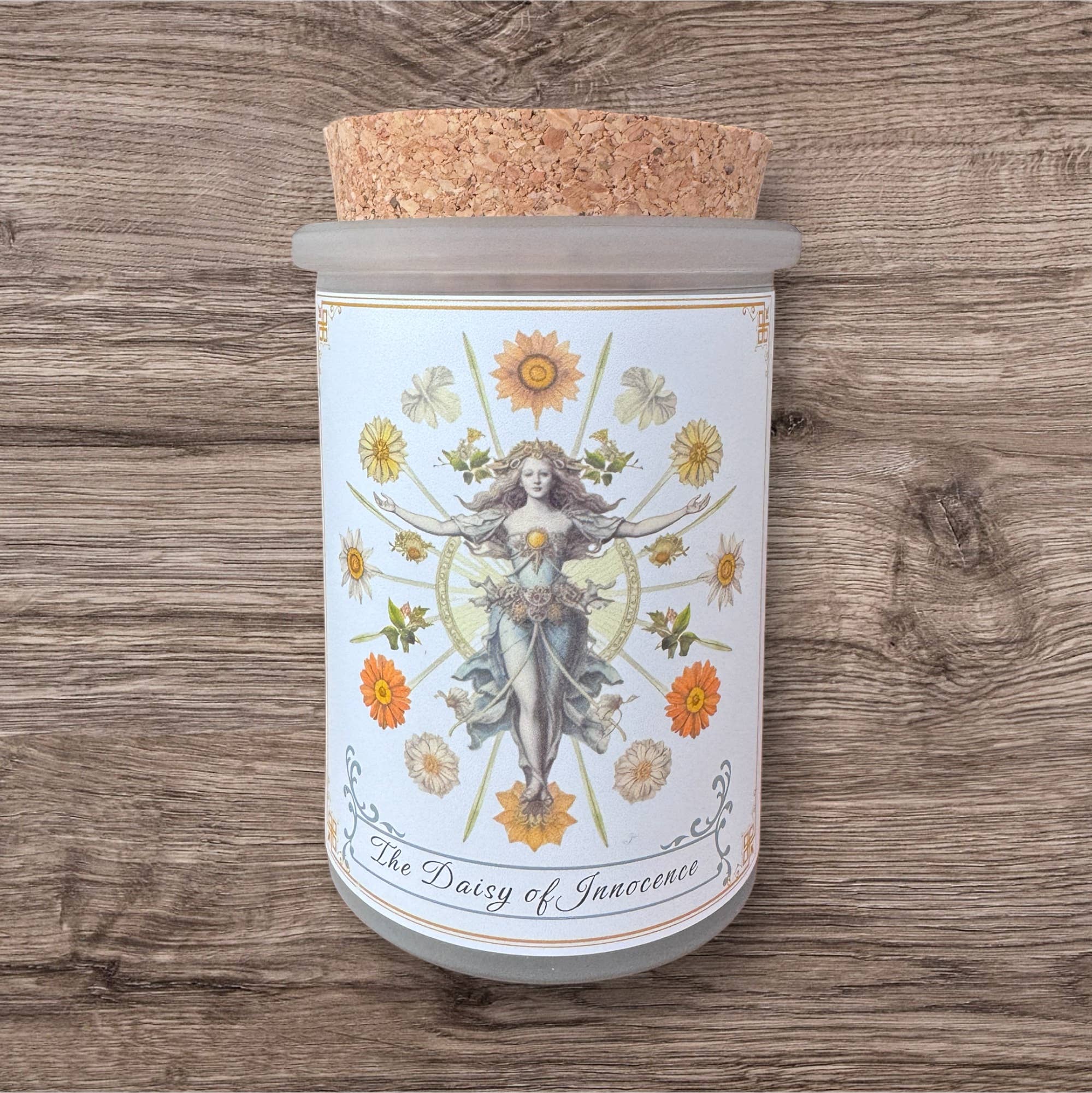 Montana Farmacy – wholesale Jar/filled candle – Flower Power © Candle Vintage Botanical Daisy Victorian0