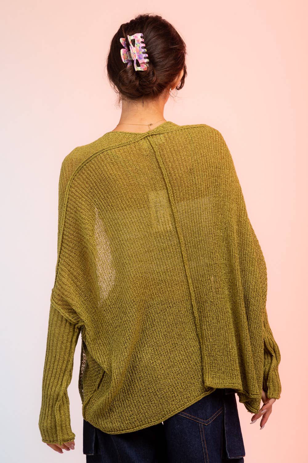 VERY J - Vente Cardigan – femme - Cardigan d'été à manches 12W2591N-Dolman11