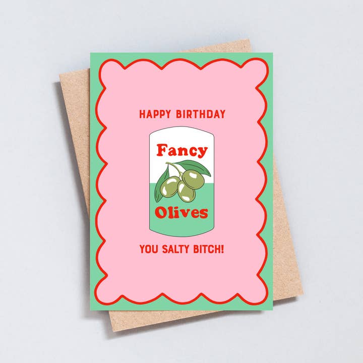 Buon Compleanno, Stronza Salata - Biglietto di Compleanno per la vendita all'ingrosso da parte di The Type Club