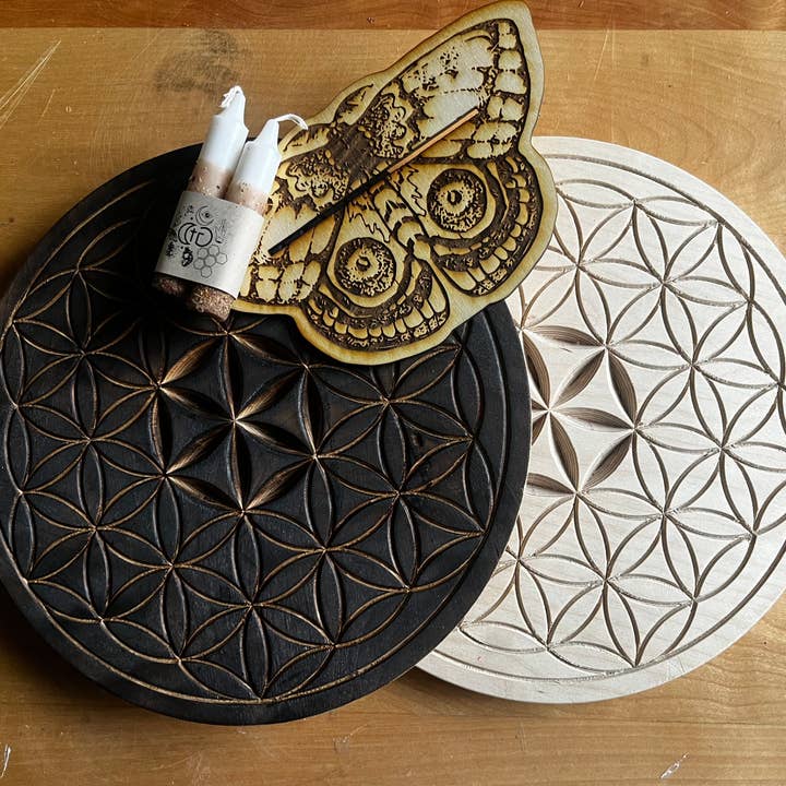 Flower of Life Altar for wholesale by The Chaotic Good (previously The Great Cosmic Trust)