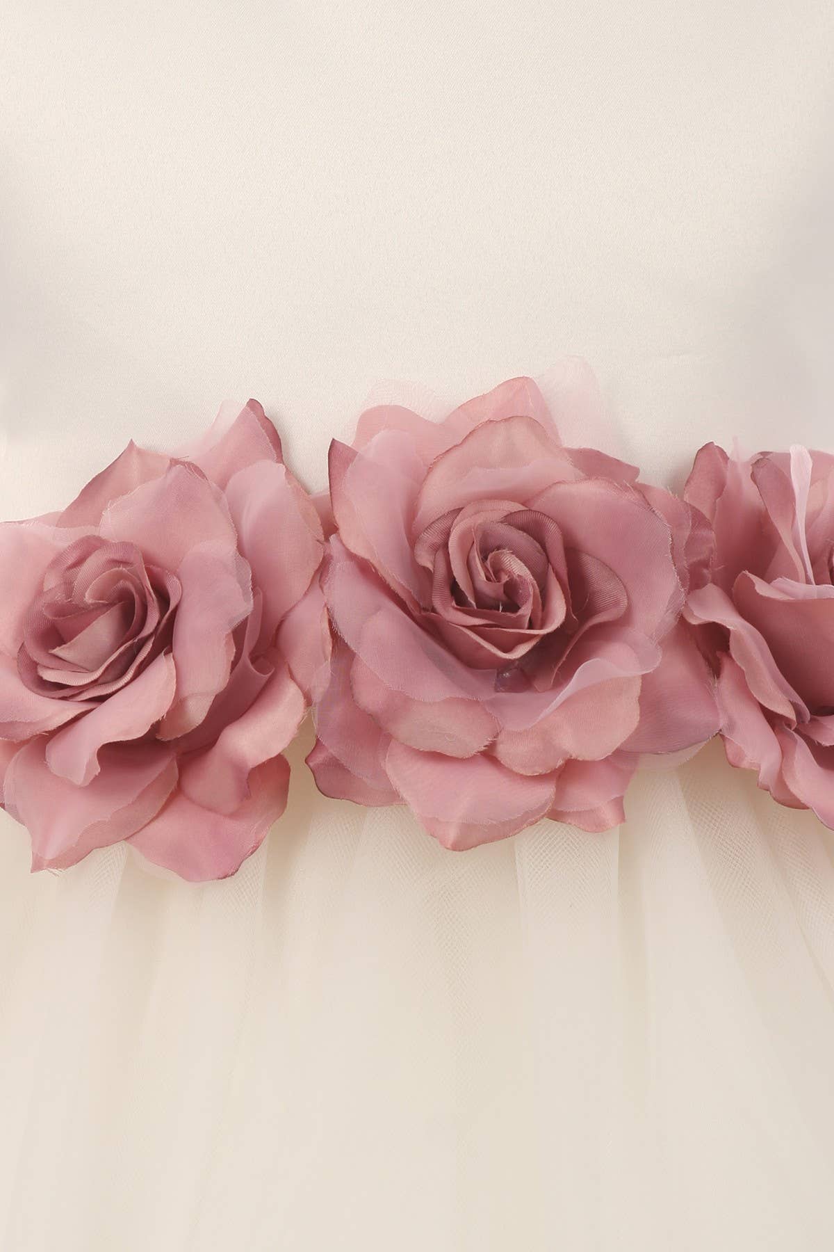 Kid's Dream - Wholesale Dress - Kids - Satin & Tulle 3 Flower Girls Dress13