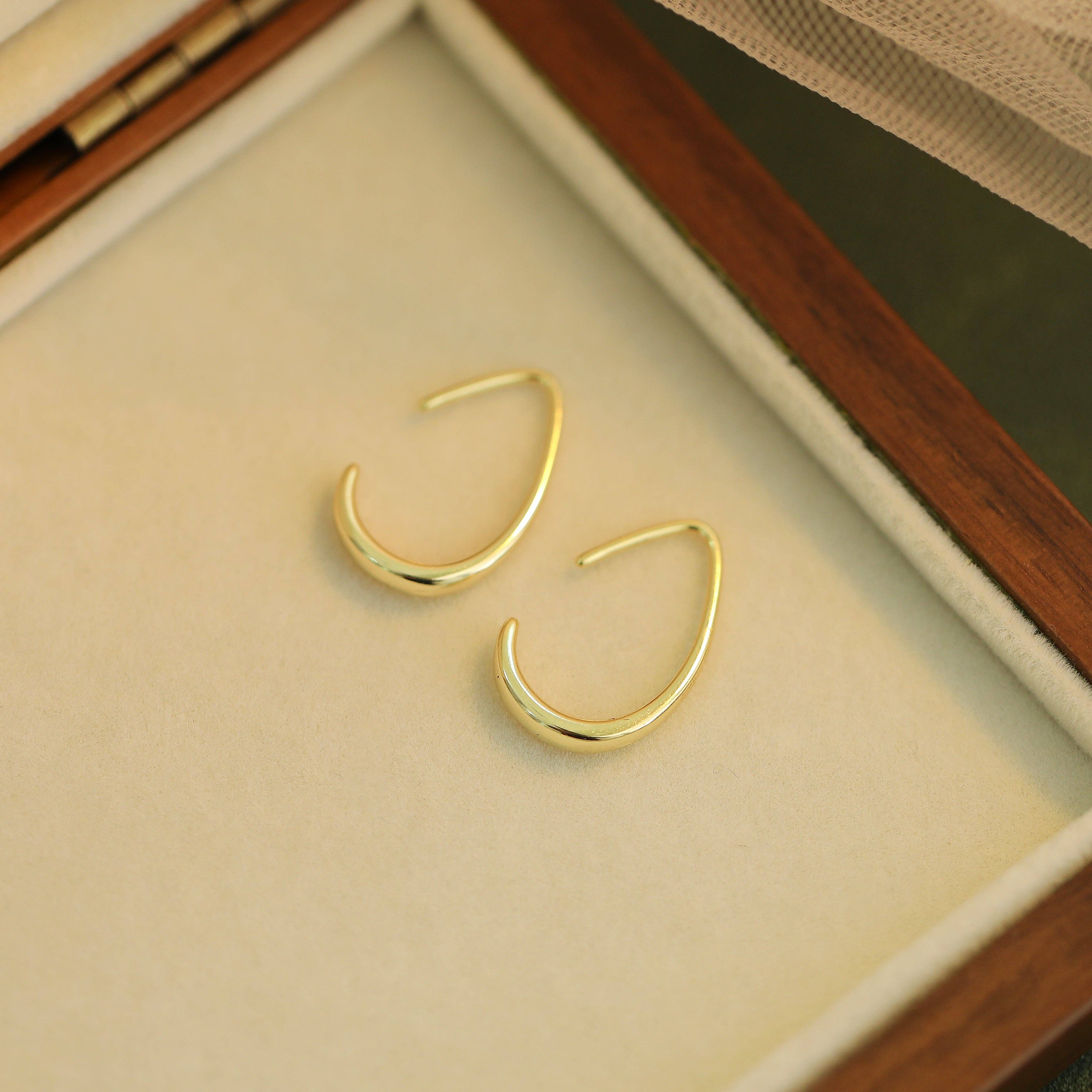 happyzzzsu - Wholesale Dangle Earrings - 925 Sterling Silver Water Drop Earrings6