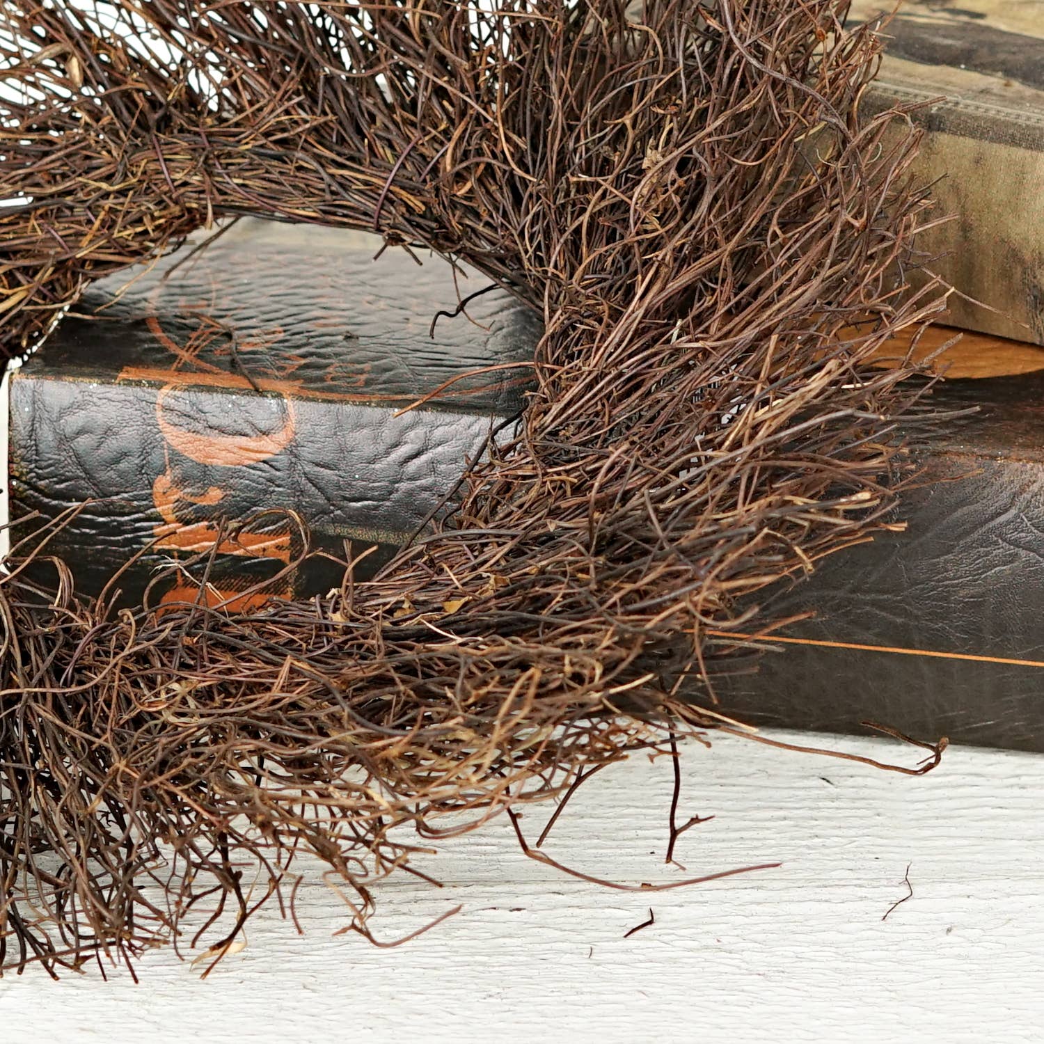 Impressive Enterprises, Inc. - Wholesale Wreath - 570391- 12in Rattan vine sunburst wreath- natural3