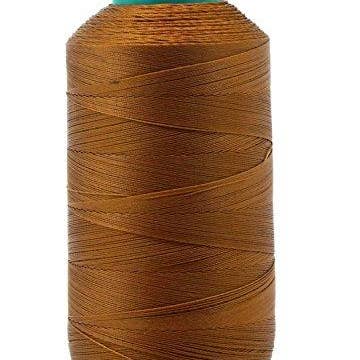 Mandala Crafts - Wholesale Thread - Mandala Crafts Bonded Nylon Thread for Sewing Leather, Upholstery, Jeans and Weaving Hair; Heavy-Duty; 1500 Yards Size 69 T706