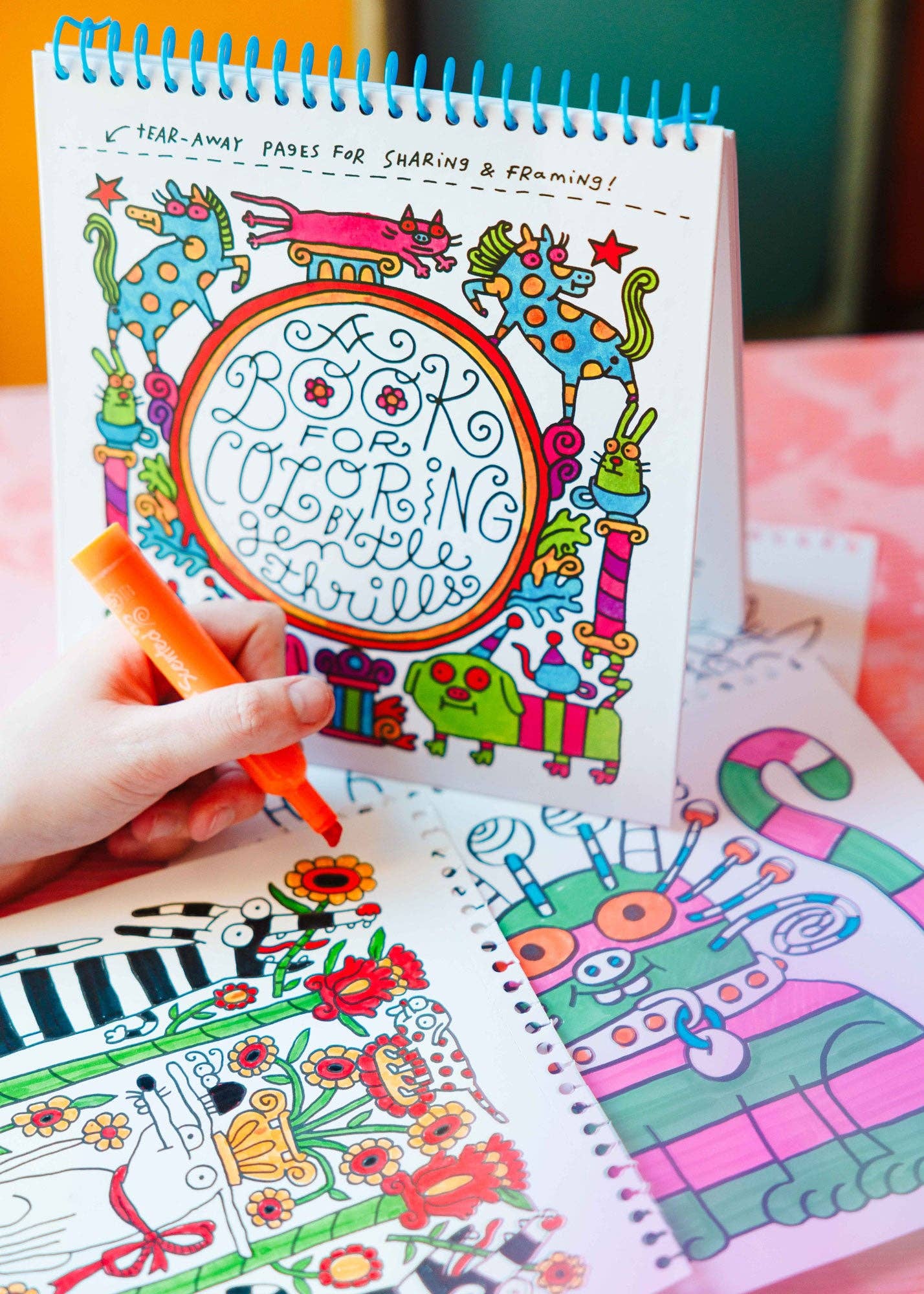 gentle thrills - Wholesale Coloring & Activity Book - Kids & Baby - coloring book2