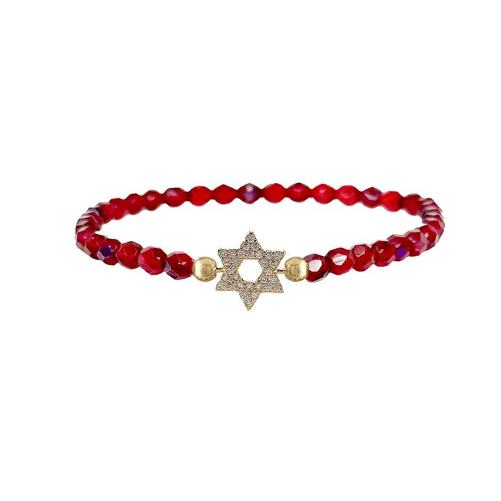 Love, Lisa - Wholesale Beaded Bracelet - Madison Star of David Bracelet11
