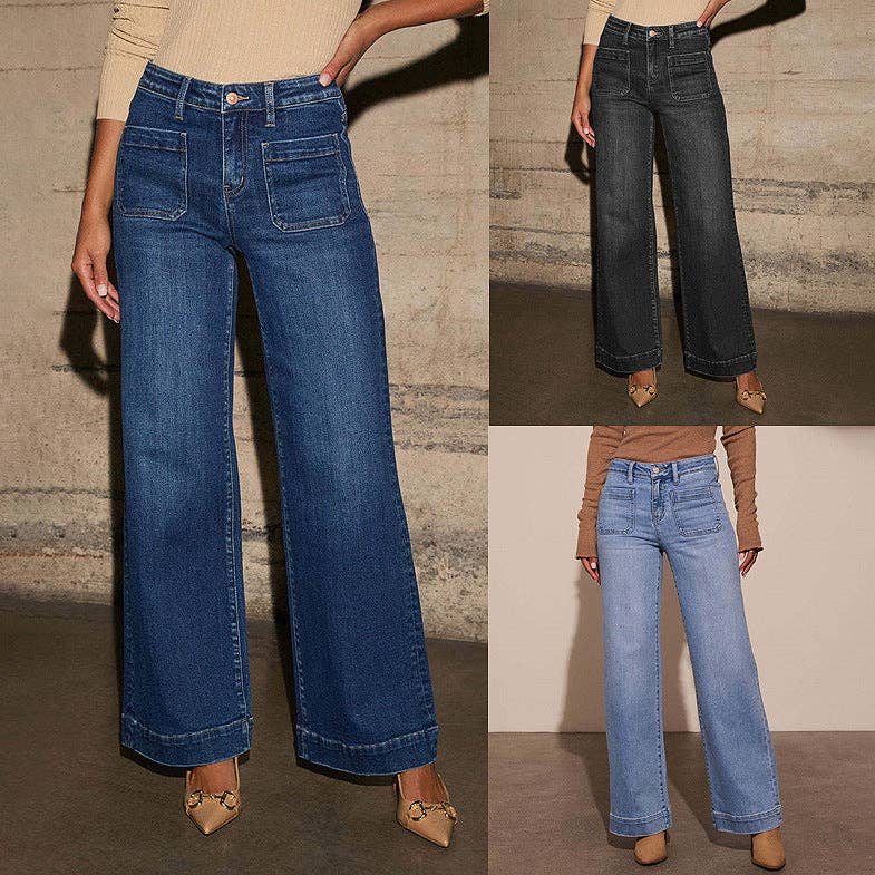 Marayn - Wholesale Jeans – Women’s - NEW Vintage HighWaisted Jeans Chic  Slim Spring 202519
