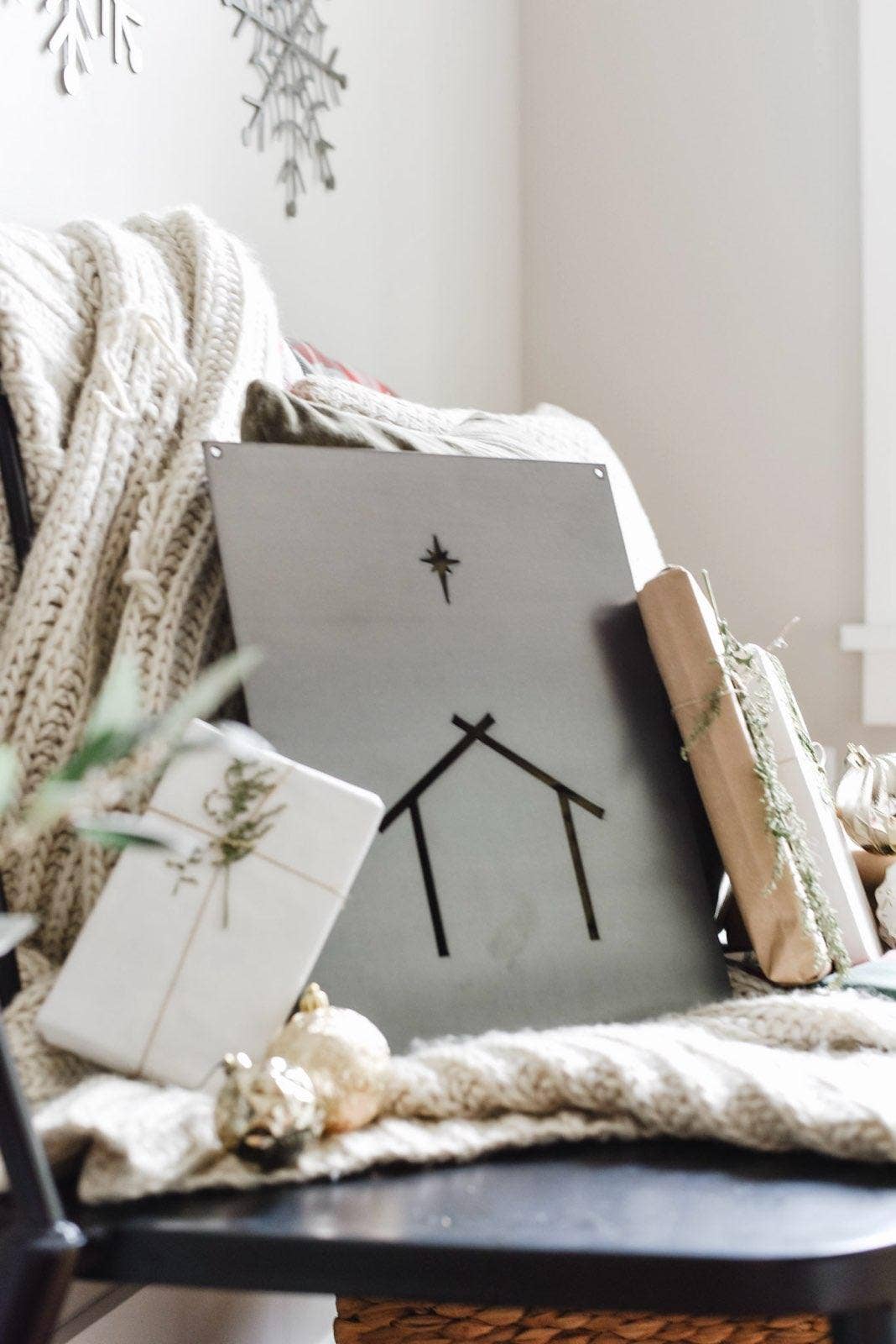 Keystone Steel Co. - Wholesale Sign - Nativity Scene Christmas Sign Steel Wall Decor Sign3