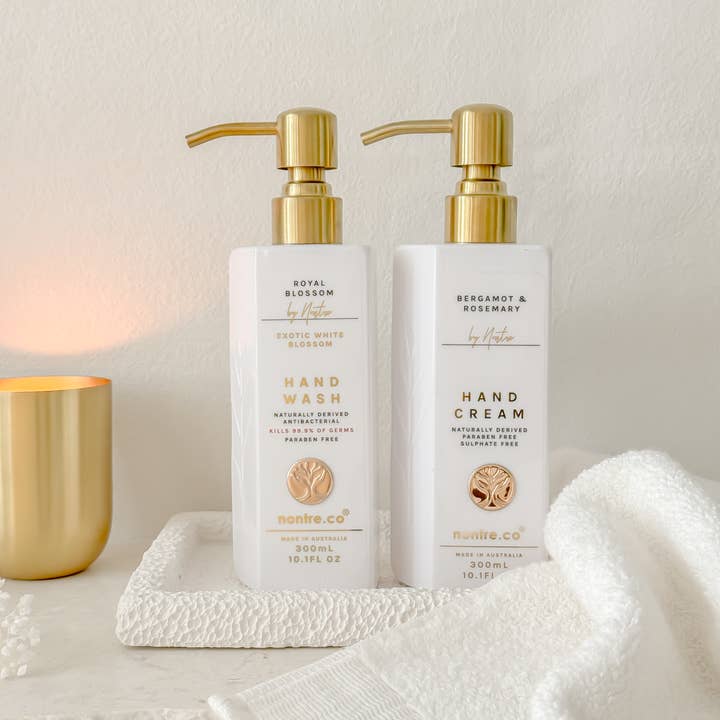 nontre.co - Vente Crèmes/lotions pour les mains - Crème naturelle pour les mains, bergamote et romarin 300ml1