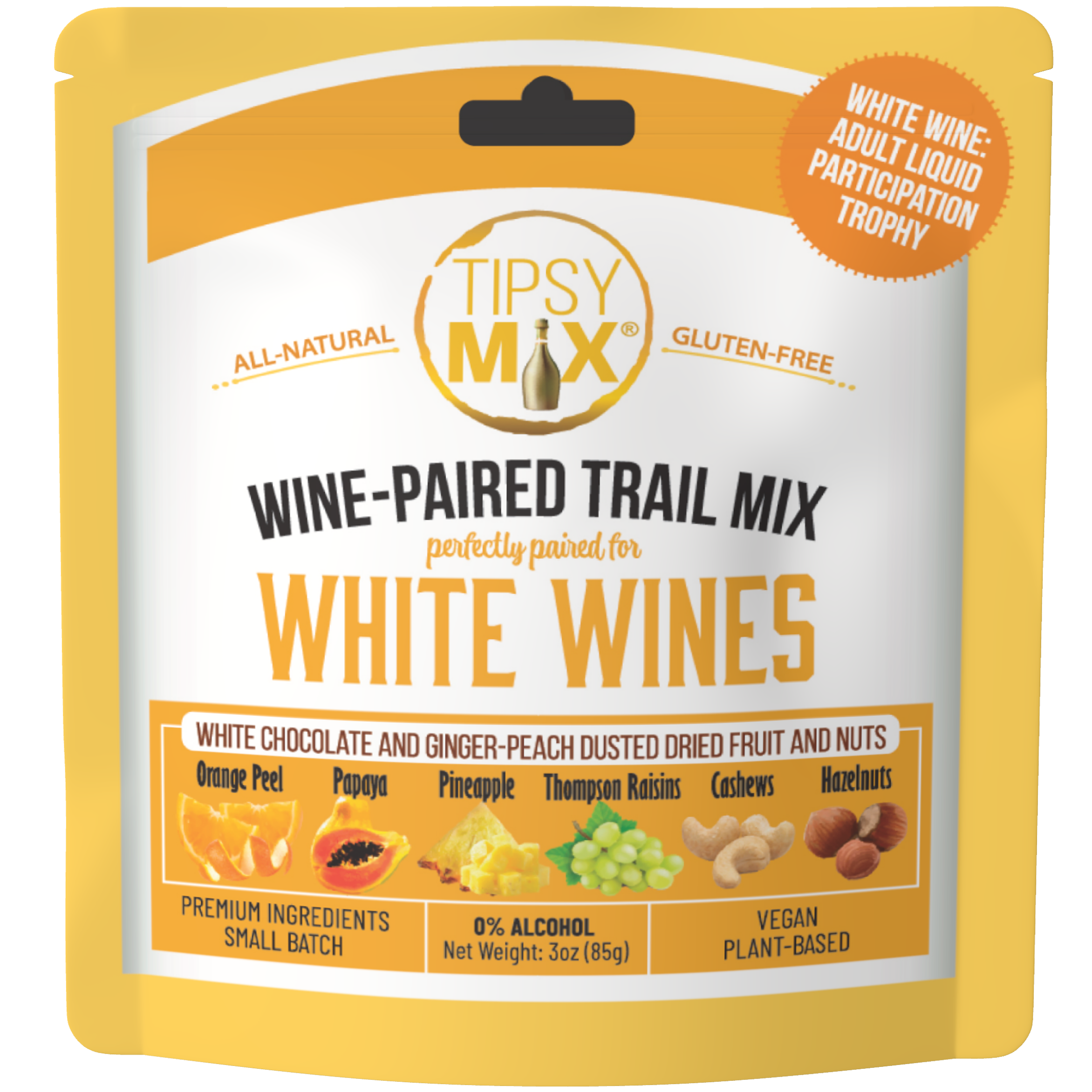 Tipsy Mix - Wholesale Trail Mix - 12. Wine & Liquor Paired Trail Mix MIXED CASE OF 65