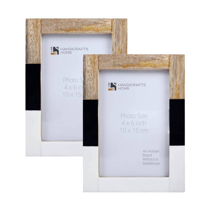 Picture Frame Mondrian Maple Pack of 2, 3 Sizes for wholesale by Muqeem & Brothers