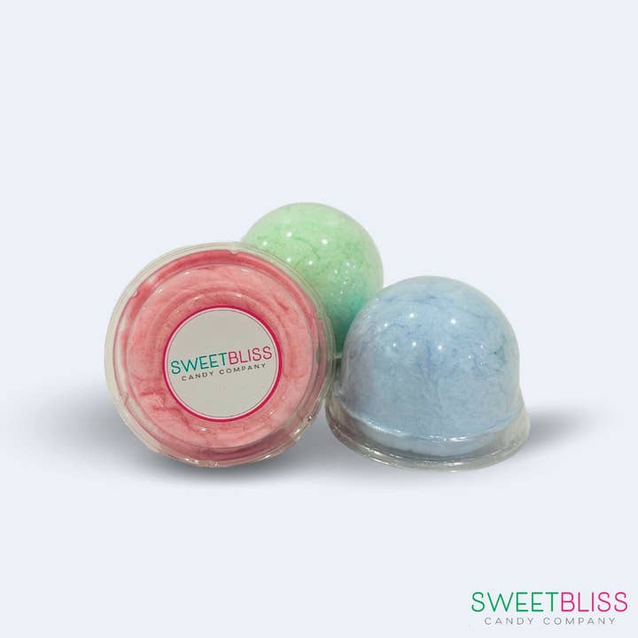 Sweet Bliss Candy Company - Wholesale Cotton Candy - COTTON CANDY GLITTER PUFF