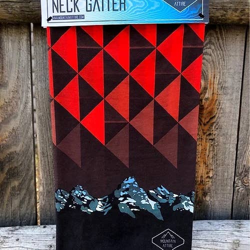 Polainas de cuello con tetones geométricos para todas las estaciones para venta al por mayor de Mountain Attire