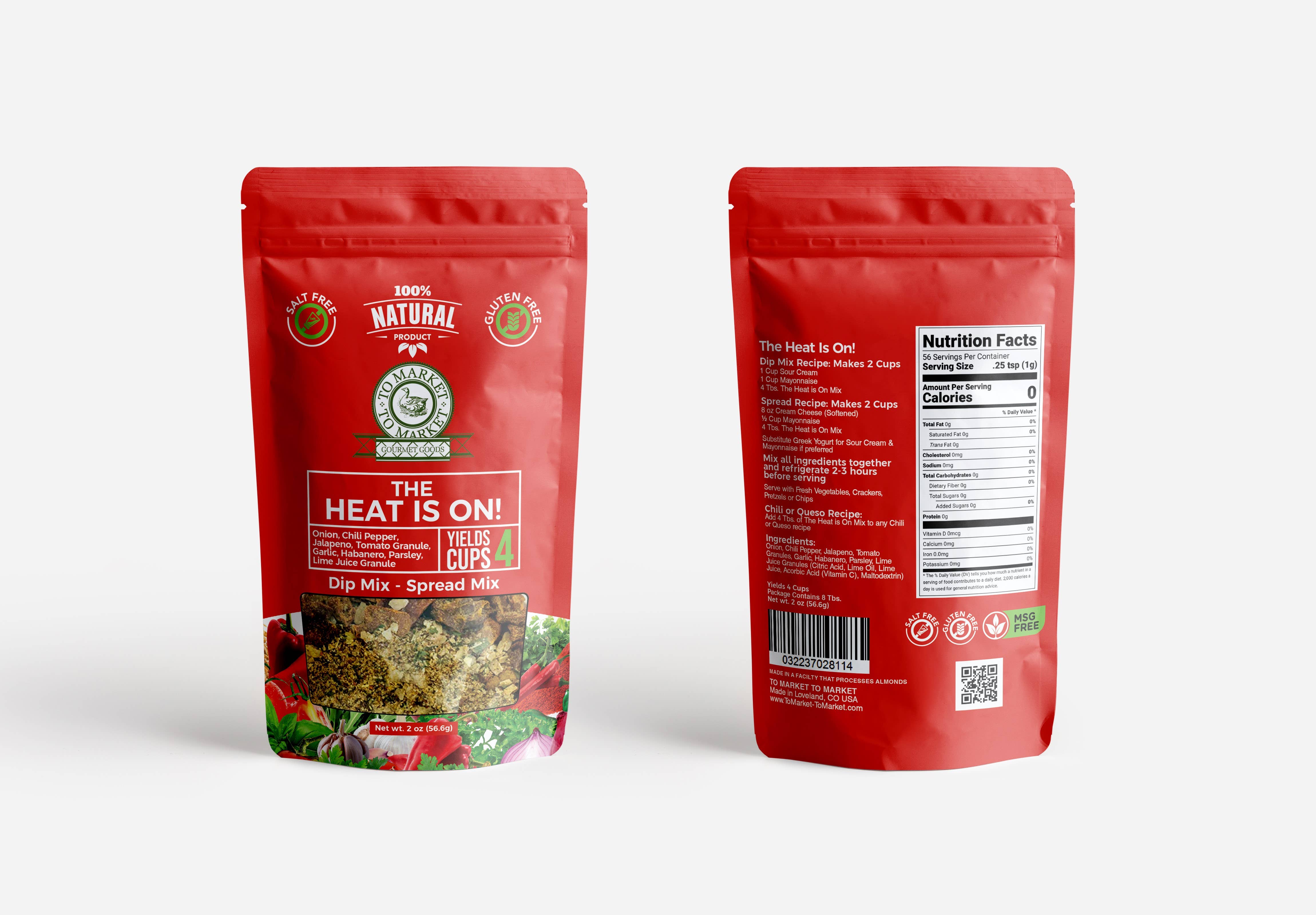 To Market- To Market - Dips & Spreads – wholesale Dipp – The Heat is On - Dipmix med habanero och jalapeño3