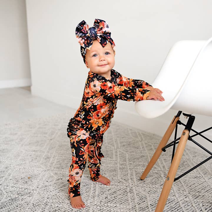 Gigi and Max - Wholesale Jumpsuit - Baby - Renee RUFFLE ZIP3