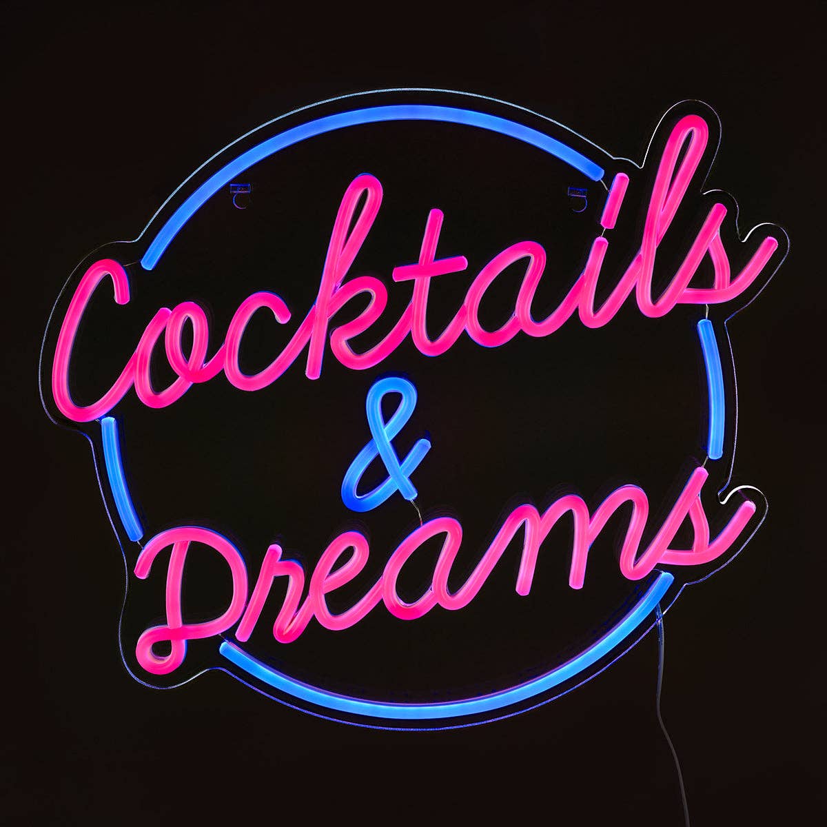 Amber Bright Creations - Vente Enseignes néon - Enseigne au néon LED Cocktails & Rêves4