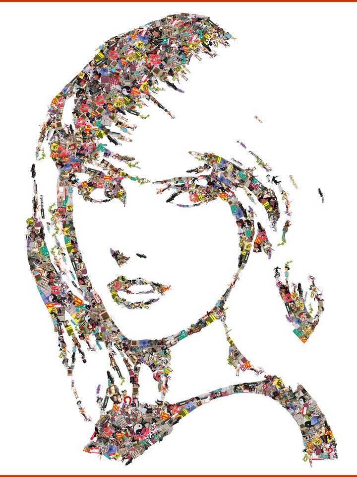 Silhouette-serie: Taylor 12x16 voor wholesale door Alter Images Art