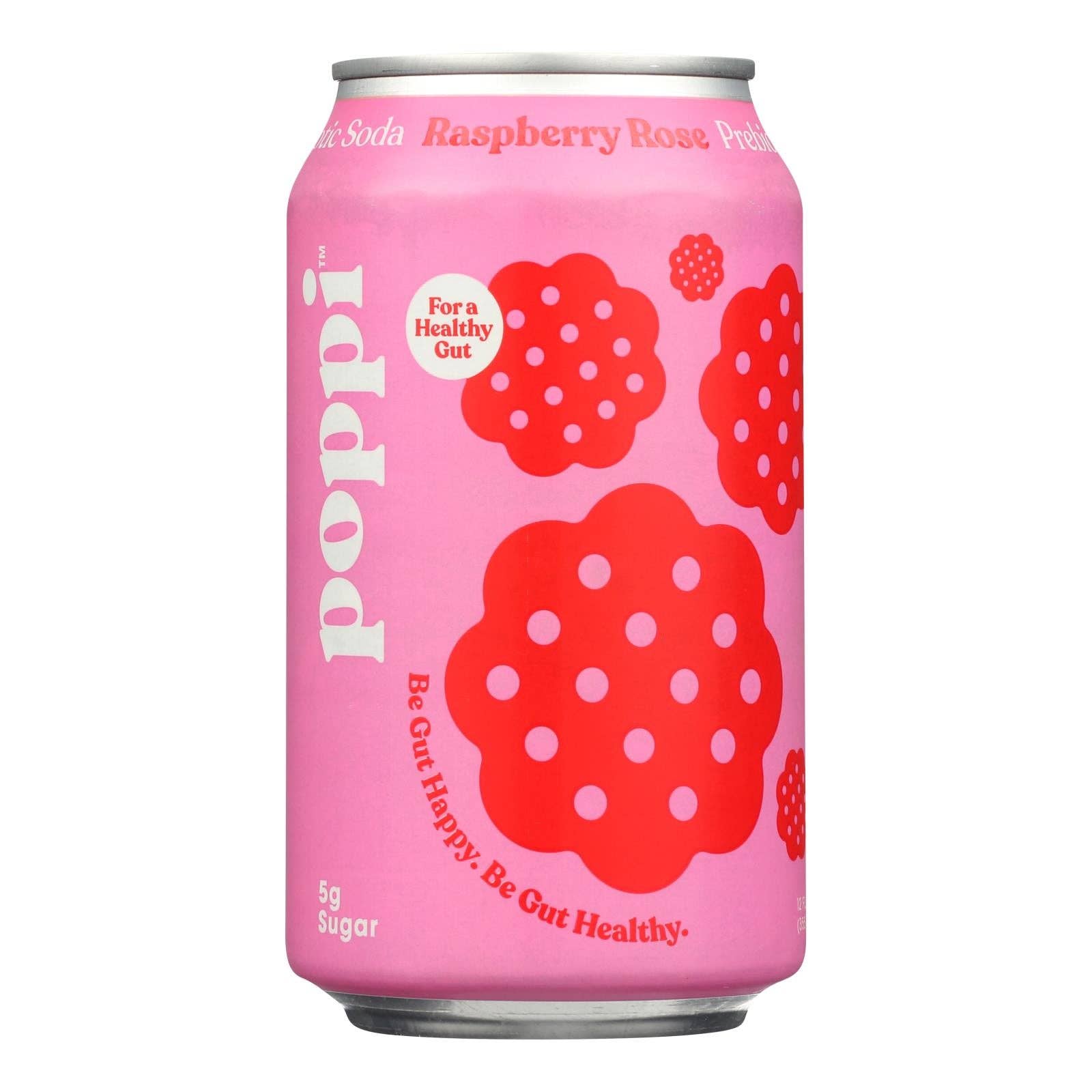 Ware Spark - Wholesale Soda/Carbonated Drink - Poppi - Prebio Soda Raspberry Rse - Case Of 12-12 Fz0