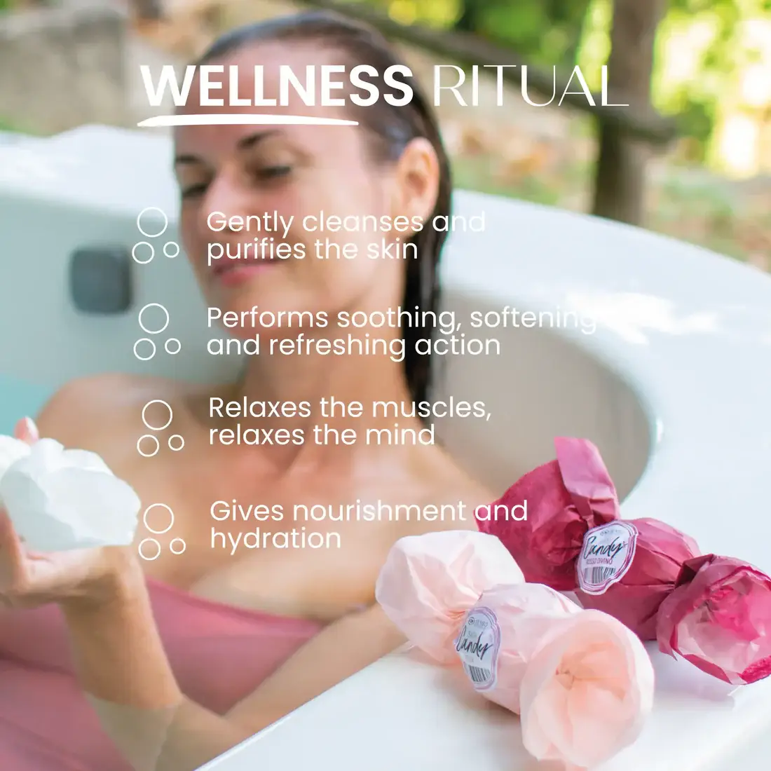 SENSO NATURALE - Wholesale Bath Bomb/Fizz - Bath Bomb Candy Berries3