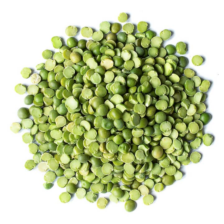 Sac en vrac de pois cassés verts pour la vente par San Jose Produce & Imports LLc