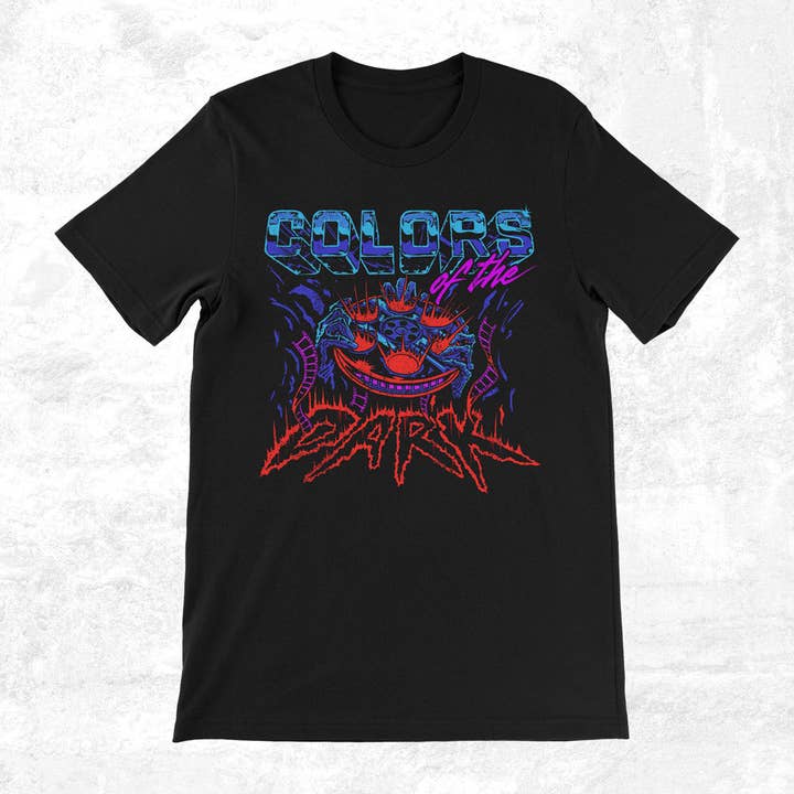 FANGORIA - Venta al por mayor Camiseta serigrafiada - Unisex - Colores de la Camiseta Oscura