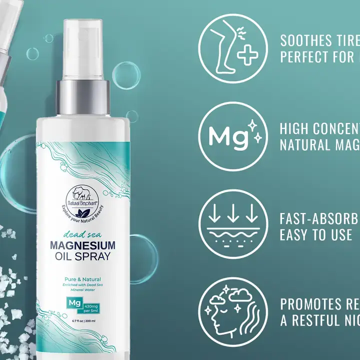 Natural Elephant - Wholesale Bath/Body Oil - Dead Sea Magnesium Oil | Bulk Size4