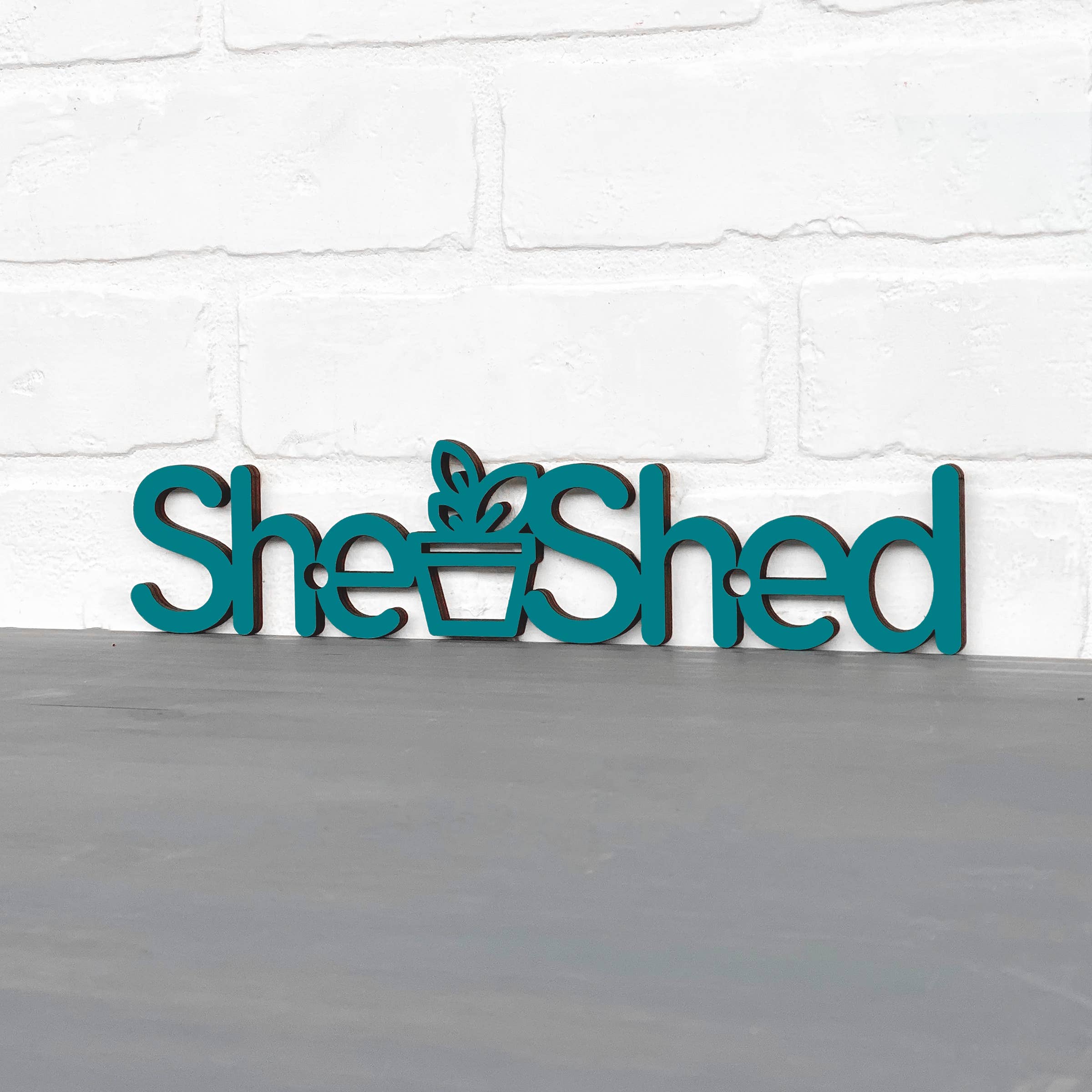 Spunky Fluff - Wholesale Wall Sign - She Shed Women's Wood Garden Shed Sign16