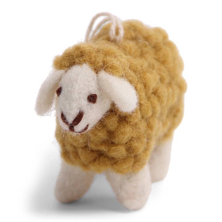Mini Sheep - Ochre for wholesale by Gry and Sif