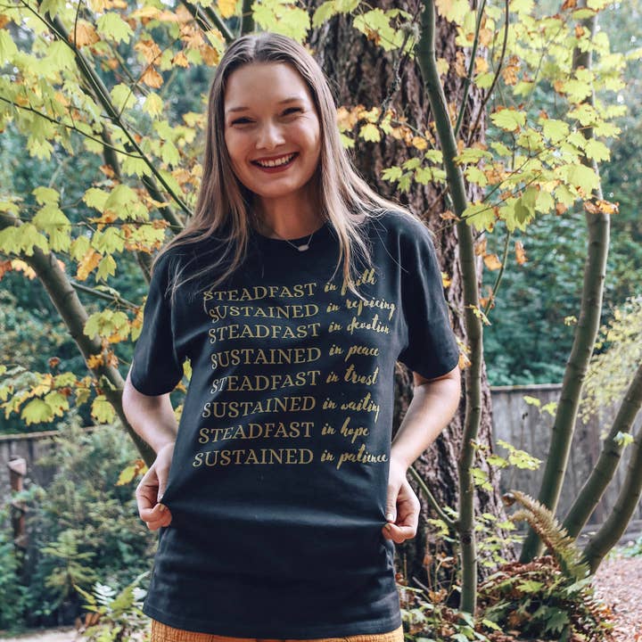 Steadfast Tee for wholesale by Steadfast and Sustained
