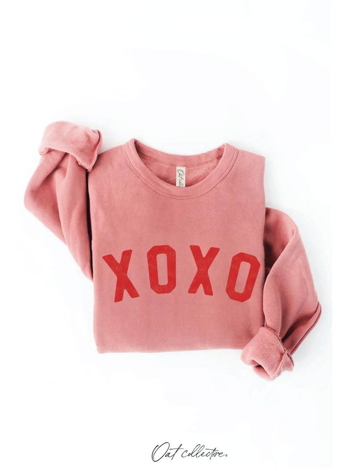OAT COLLECTIVE - Wholesale Graphic sweatshirt – Women’s - XOXO Graphic Sweatshirt1