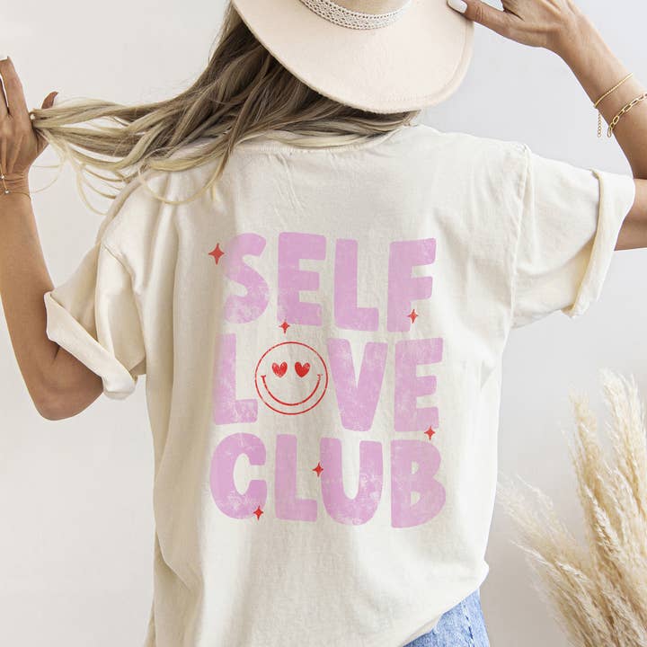 Camiseta de Bolsillo Club del Amor Propio para venta al por mayor de designtwentyfive