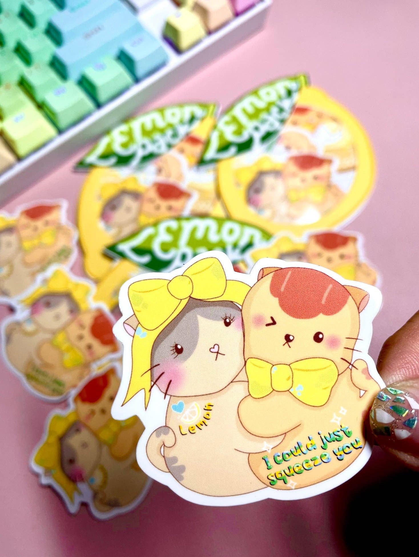 ElijahDeck – Großhandel Aufkleber – Ich kann dich einfach drücken! | Zitronensammlung | glänzend0