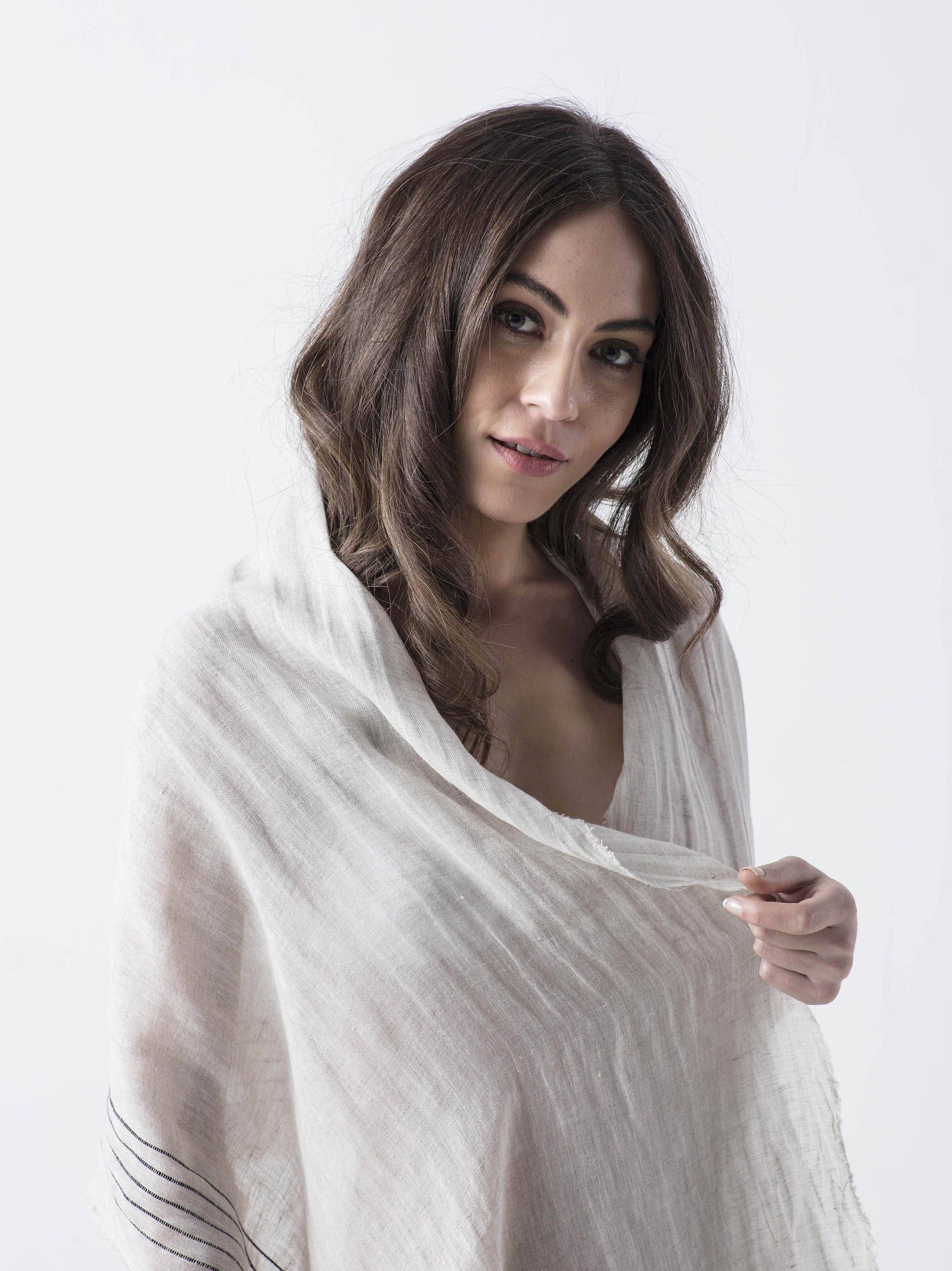 AYLIN COLERI-LUXURY RESORT/LOUNGE WEAR COLLECTION - Wholesale Swim Cover Up - Women's - Malibu-Scarf / Cover Up2