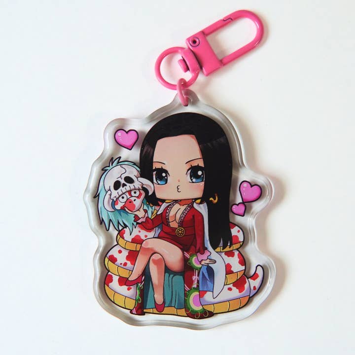 Boa Hancock Chibi KEYCHAIN for wholesale by Strawberry Milk Shop